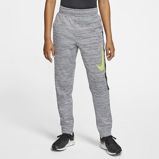 Pantaloni Nike Therma Tapered Graphic Training Baieti Gri Negrii Lămâie | XCMO-37508